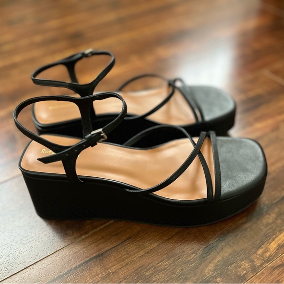 NWT! Reformation Zolanda Platform Strappy Sandals, Size 9 - Picture 6 of 10
